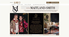 Desktop Screenshot of maitland-smith.com